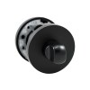 Condena Descondena con Roseta ZM6 Ø52x6 mm Negro Mate